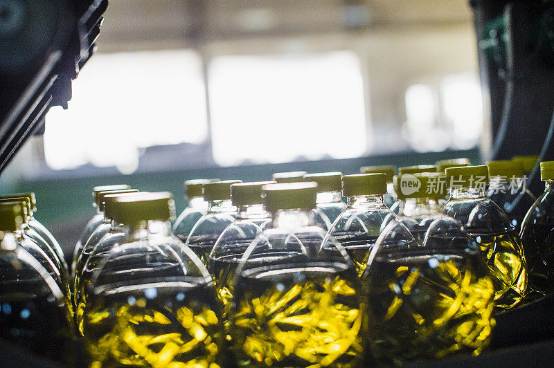 Sunflower Oil Factory, Close-Up, High Iso, Selective Focus